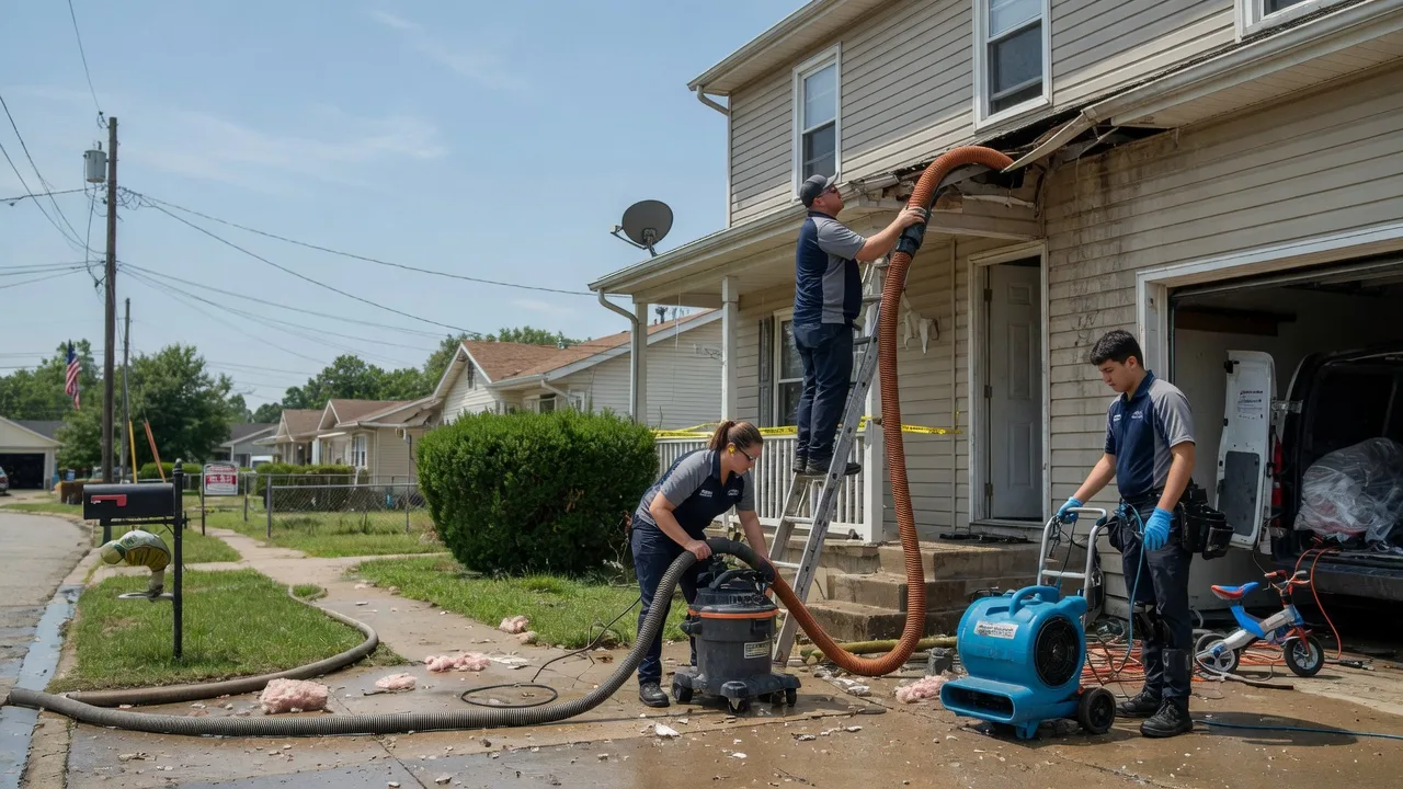 Water Damage Restoration in Tecumseh, KS near me